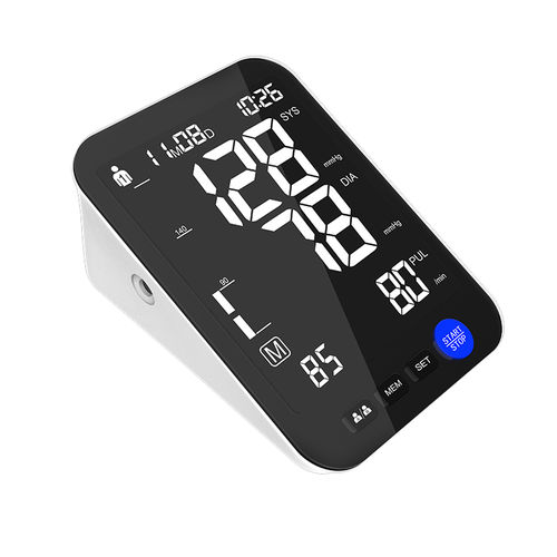Medidor digital de pressão arterial automático - BP-9 - Promed Technology - com braçadeira para adulto / 2x90