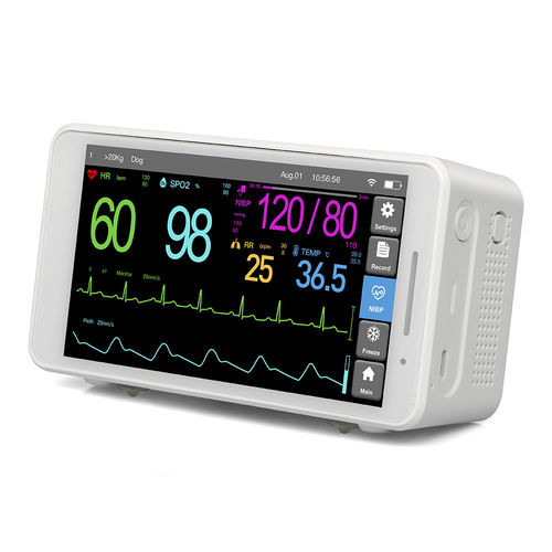 Monitor de sinais vitais de mão - PM-5 Plus - Promed Technology - de ECG / TEMP / de pressão arterial