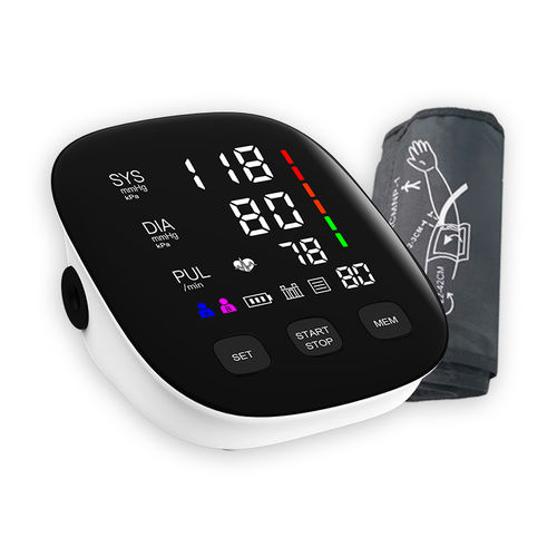 Medidor digital de pressão arterial automático - BP-8 - Promed Technology - oscilométrico / com braçadeira para adulto / 2x90