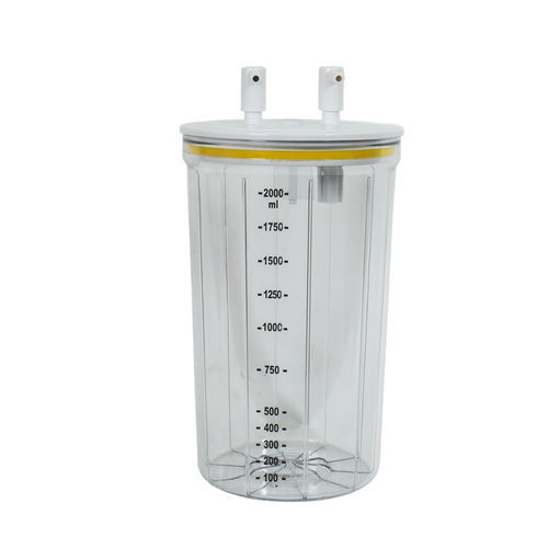 Frasco coletor de fluidos corporais - GE 02 4001 - Çağdaş Medical - em policarbonato / autoclavável