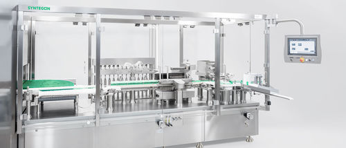 Sistema de enchimento e de selagem para a indústria farmacêutica - ALF 5000 - Syntegon Technology GmbH - para ampolas / linear