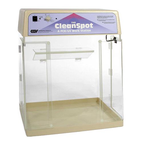 Capela estéril para PCR - CleanSpot  - CoyLab - de bancada