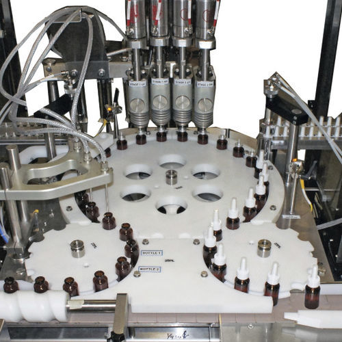 Sistema de enchimento e de selagem para a indústria farmacêutica - MNB-XT - Filamatic - rotativo