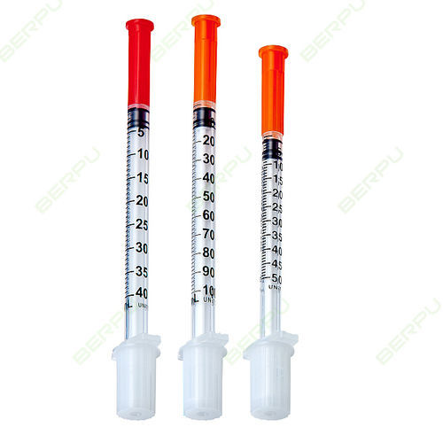 Seringa de insulina - Berpu Medical Technology - 1 ml / 0,5 ml / 0,3 ml