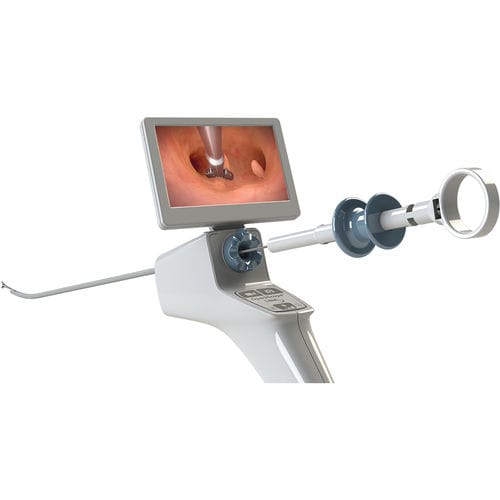Video-histeroscópio com monitor de vídeo integrado - LiNA OperaScope™ - LiNA Medical - descartável