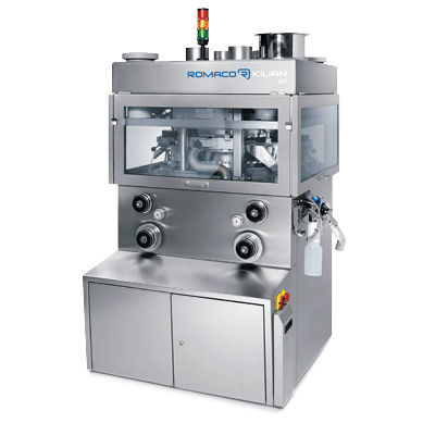 Prensa para comprimidos - RX - Romaco - de produção / rotativa / com dupla face