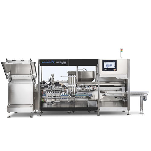 Envasadora para tubos - STF 120 - Romaco - totalmente automática / rotativa / compacta