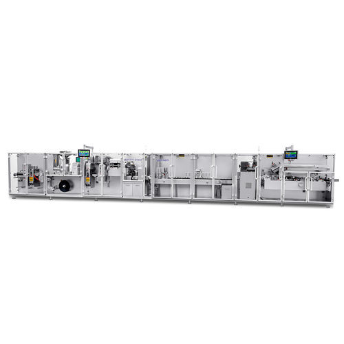 Sistema de embalagem com módulo de encartuchamento - BPL400P - Jornen Machinery Co., Ltd - automático / contínuo / com servoacionamento