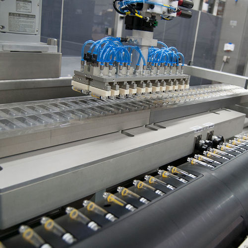 Alimentador a vácuo - Heino Ilsemann GmbH - para produtos farmacêuticos / para ampolas / para frasco