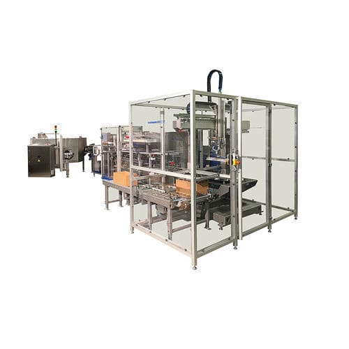 Sistema de embalagem automático - APPLICATORS - Heino Ilsemann GmbH - compacto / para caixas / para a indústria farmacêutica