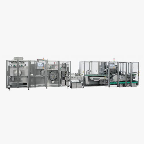 Sistema de embalagem automático - INTEGRA 520V - Marchesini Group - robótico / em linha / de piso