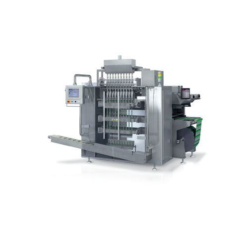 Sistema de embalagem para produtos em pó - Side Fin - Universal Pack - eletrônico / horizontal / por peso