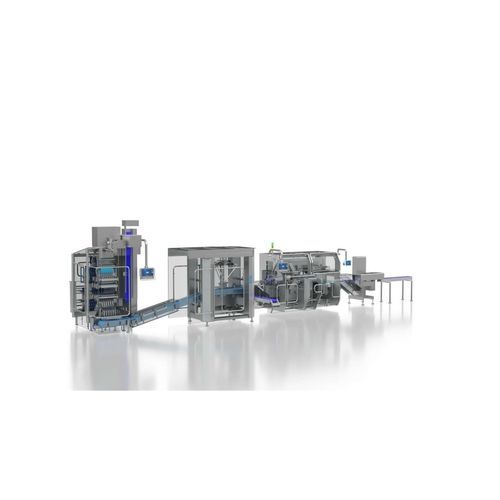 Sistema de embalagem para produtos em pó - Universal Pack - automático / automático / horizontal