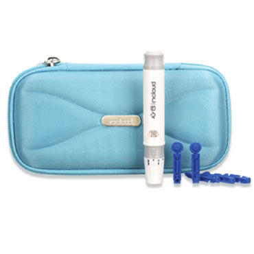 Medidor de glicose com conexão sem fio - Medzone Healthcare - para uso com smartphone