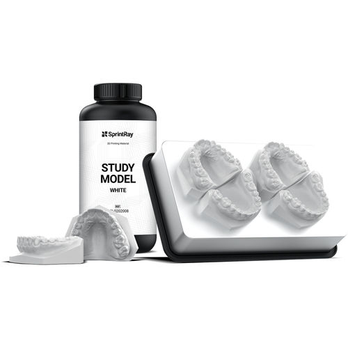 Material dentário em resina acrílica - Study Model - SprintRay - ortodôntico / para impressão 3D / para confecção de modelos