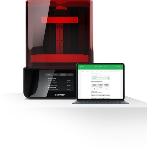 Software odontológico - Dashboard 2.0 - SprintRay - de tratamento / de design / de impressão 3D