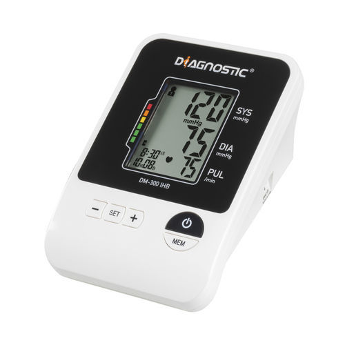 Medidor digital de pressão arterial automático - DM-300 IHB  - Diagnosis - oscilométrico / com braçadeira para adulto