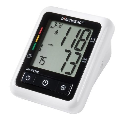 Medidor digital de pressão arterial automático - DM-600 IHB  - Diagnosis - oscilométrico / com braçadeira para adulto