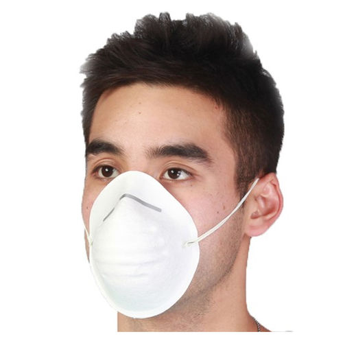 Máscara de proteção tipo concha - WLM2006 - Hubei Wanli Protective Products - caixa de 50 unid. / branca / descartável