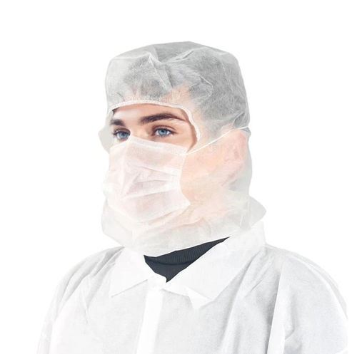 Touca hospitalar balaclava - WLC1008 - Hubei Wanli Protective Products - em polipropileno / descartável / em não tecido