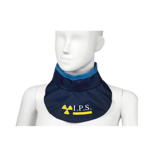Colar de tireóide de proteção radiológica com proteção frontal - I.P.S. Medical - 0,50 mm