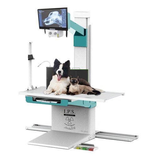 Sistema de radiografia veterinária digital - Divina Elite  - I.P.S. Medical - com mesa