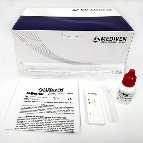 Kit de teste de COVID-19 - PR-CVDCAg - ProDetect  - Medical Innovation Ventures - de pneumonia / de antígeno / de SARS-COV-2