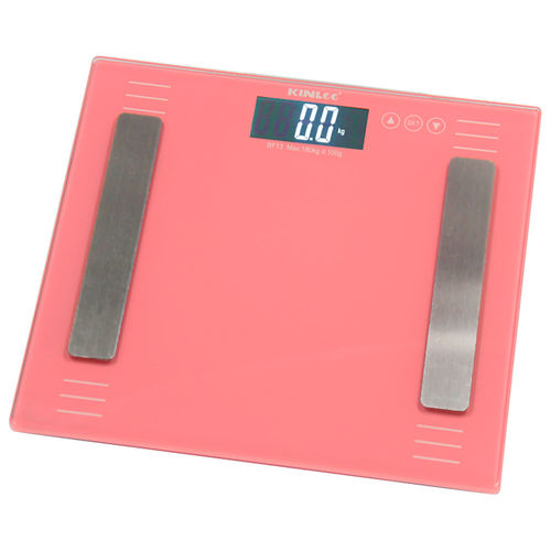 Balança antropométrica eletrônica - BF13-R - Zhongshan Jinli Electronic Weighing Equipment Co., Ltd - plataforma / com cálculo do IMC / com bateria