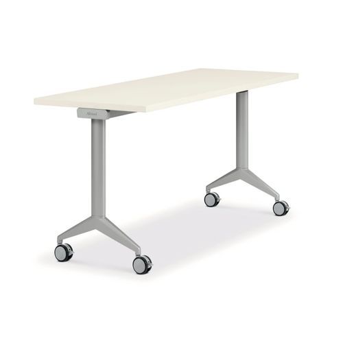 Mesa de trabalho - Aware  - Allsteel - com rodízios
