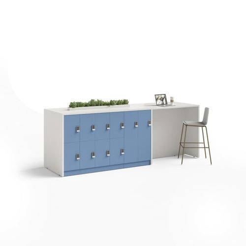Armário de vestiário de acondicionamento - Align - Allsteel - com porta