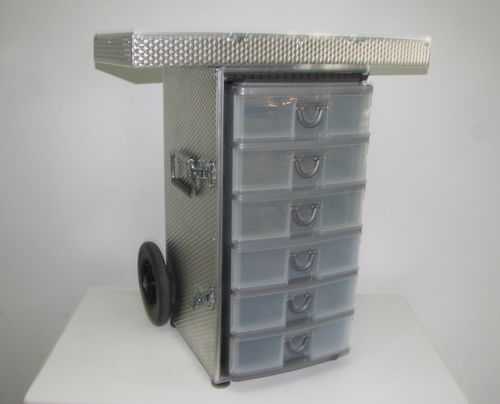 Armário para arrumação - SAF-430S - Safari Dental inc. - para aparelhos médicos / com gavetas / com rodízios