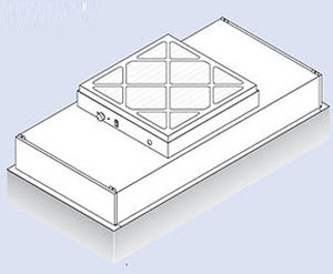 Unidade de filtragem de ar - SAM® 24 H.O. - Clean Rooms International - para salas limpas