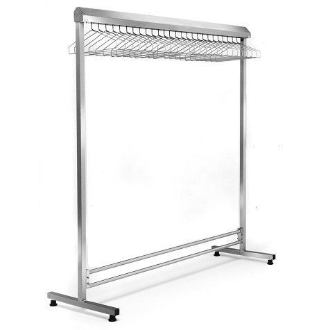 Rack de armazenamento - S2484-SGRR - CLEATECH - com rodízios / em aço inoxidável