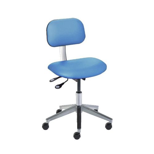 Cadeira para sala limpa - BTW-H-RK - CLEATECH - com rodízios / ergonômica