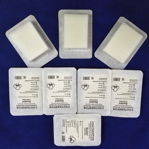 Agente hemostático em pads - Hongkong Medi - para tratamento cirúrgico de feridas