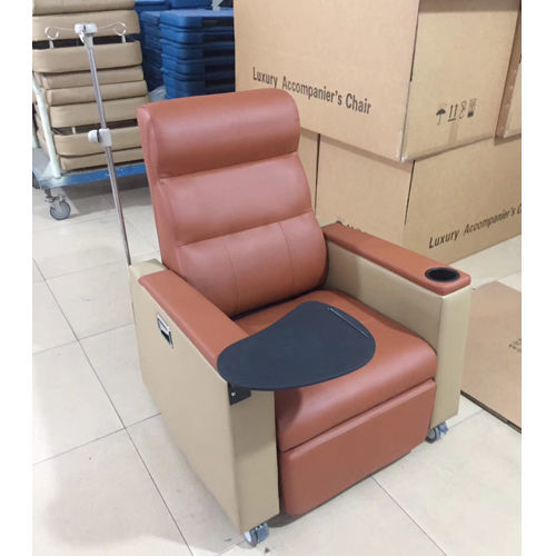 Poltrona manual para coleta de sangue - HO-S09-1 - Hongkong Medi - articulada em 3 seções / com apoio para pernas