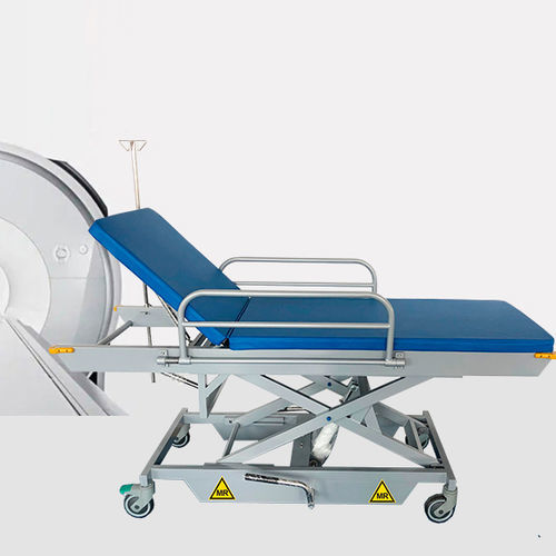 Carro-maca para ressonância magnética - HO-709 - Hongkong Medi - hidráulico / com altura regulável / dobrável