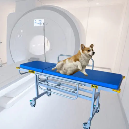 Carro-maca para ressonância magnética - HO-708A - Hongkong Medi - manual / veterinário / em material não magnético