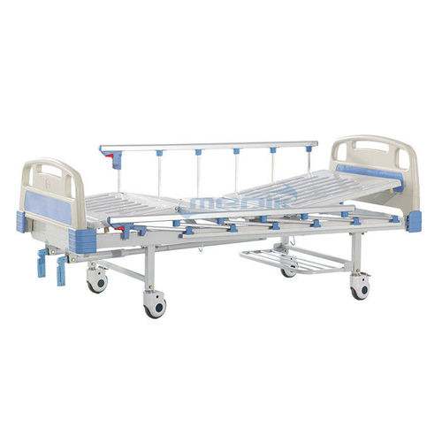 Cama para hospital - YA-M2-3 - Zhangjiagang Medi Medical Equipment - manual / com altura fixa / com rodízios