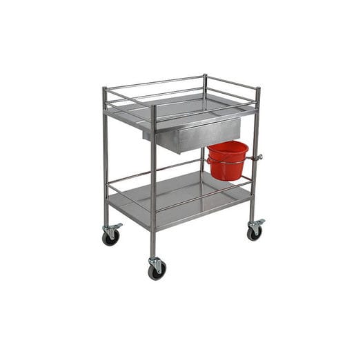 Carrinho hospitalar - MK-S07 - Zhangjiagang Medi Medical Equipment - para instrumental / de carregamento / em aço inoxidável
