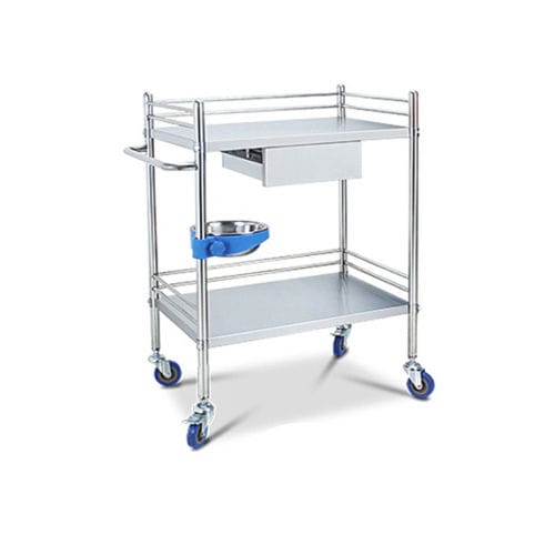 Carrinho hospitalar - MK-S08 - Zhangjiagang Medi Medical Equipment - de emergência / para instrumental / para aparelho