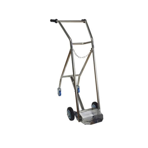 Carrinho hospitalar - MK-S35 - Zhangjiagang Medi Medical Equipment - para instrumental / para cilindros de oxigênio / de transporte