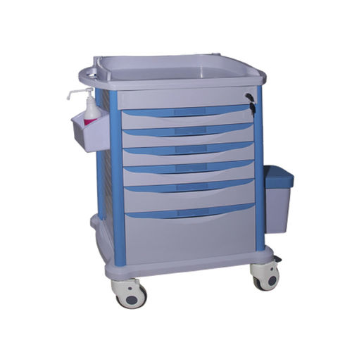 Carrinho hospitalar - MK-P10 - Zhangjiagang Medi Medical Equipment - para instrumental / para distribuição de medicamentos / em material plástico