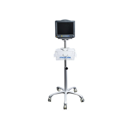 Carrinho hospitalar - MK-IS07 - Zhangjiagang Medi Medical Equipment - para tela / multifuncional / com cesto