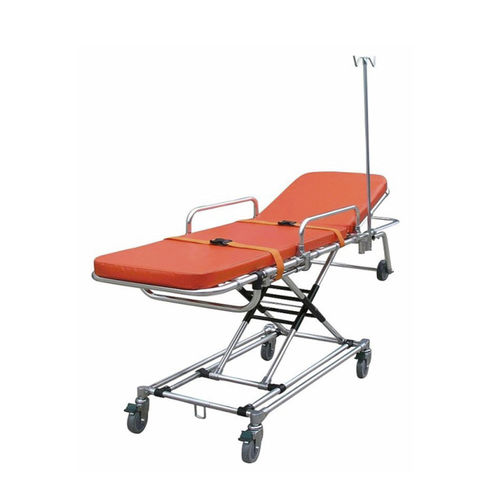 Carro-maca para ambulâncias - YA-AS04 - Zhangjiagang Medi Medical Equipment - manual / dobrável / com altura regulável