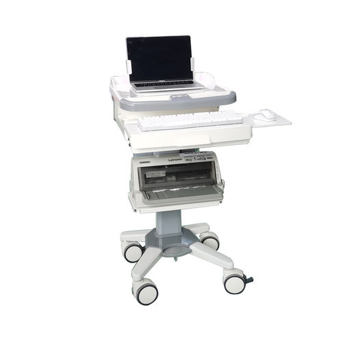 Carrinho para computador para painel PC - MK-PC02 - Zhangjiagang Medi Medical Equipment - com altura regulável