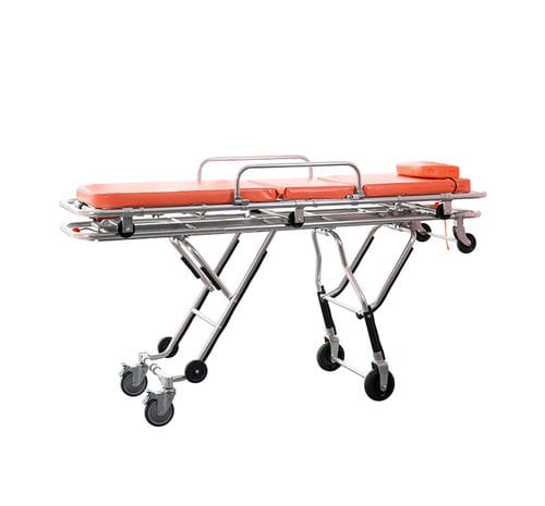 Carro-maca de transporte - YA-AS08 - Zhangjiagang Medi Medical Equipment - de emergência / manual / dobrável
