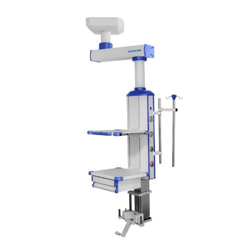 Estativa de braço de parede - MD-A5 - Zhangjiagang Medi Medical Equipment - para anestesia / com braço simples / com coluna