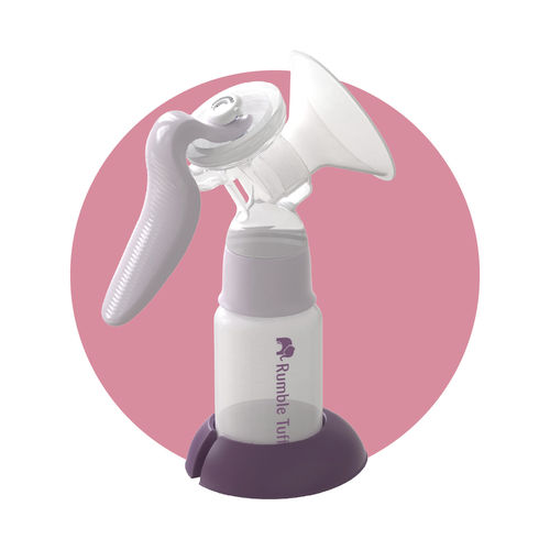 Bomba tira-leite manual - Sweet Essence - Rumble Tuff - mãos livres / em silicone / sem BPA