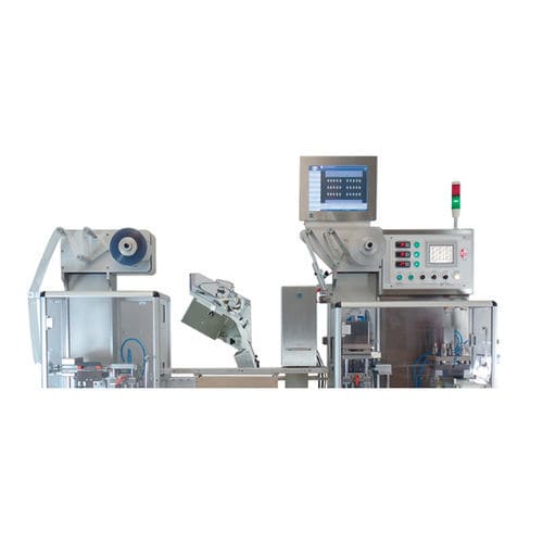 Sistema de embalagem peristáltico - BF 50 R - O.M.A.R. S.r.l. Pharmaceutical Blister Solution - de piso / para cápsulas / blíster